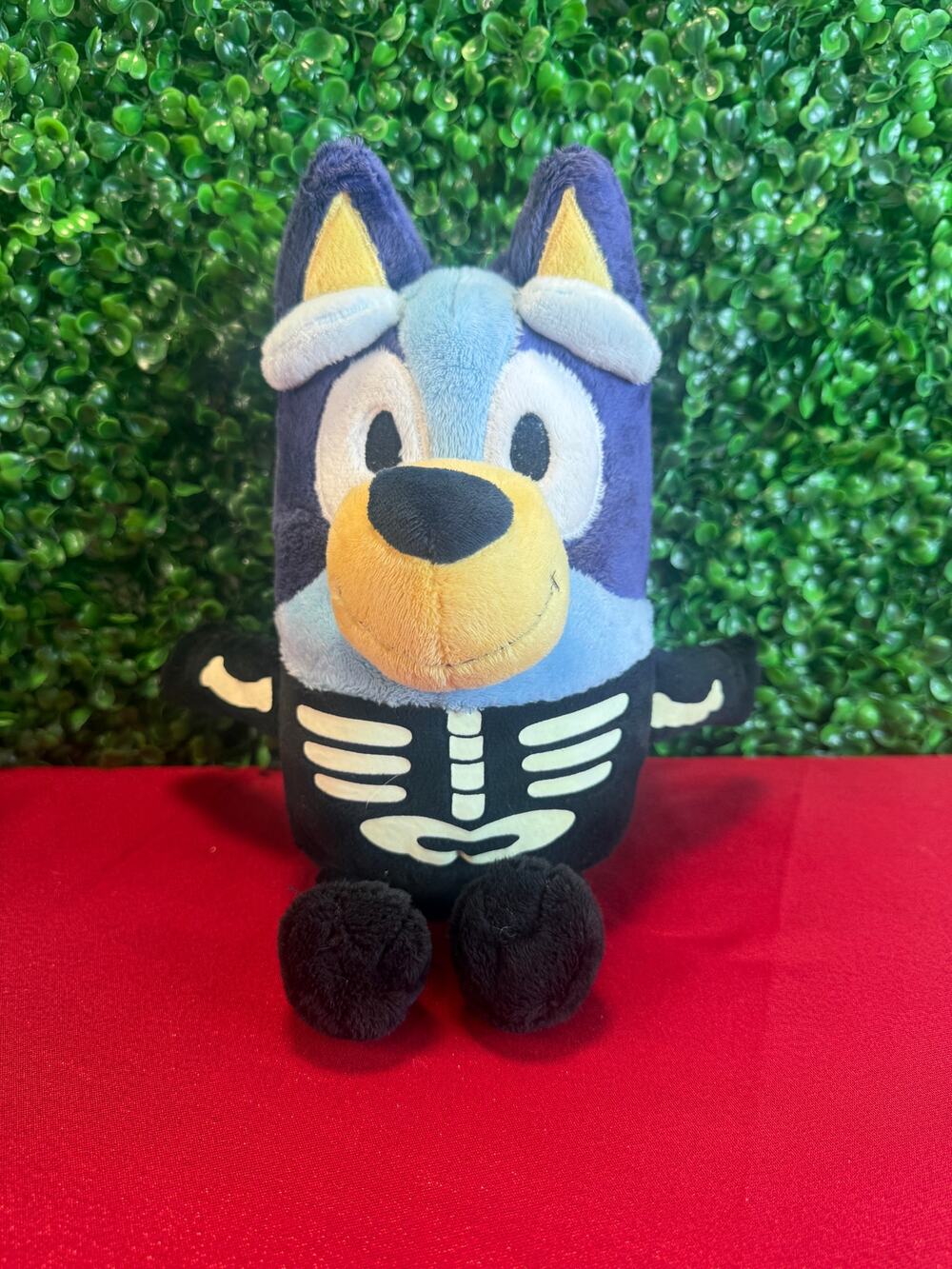 Dan Dee Bluey Halloween Plush Skeleton Costume Glow In The Dark Stuffed Animal